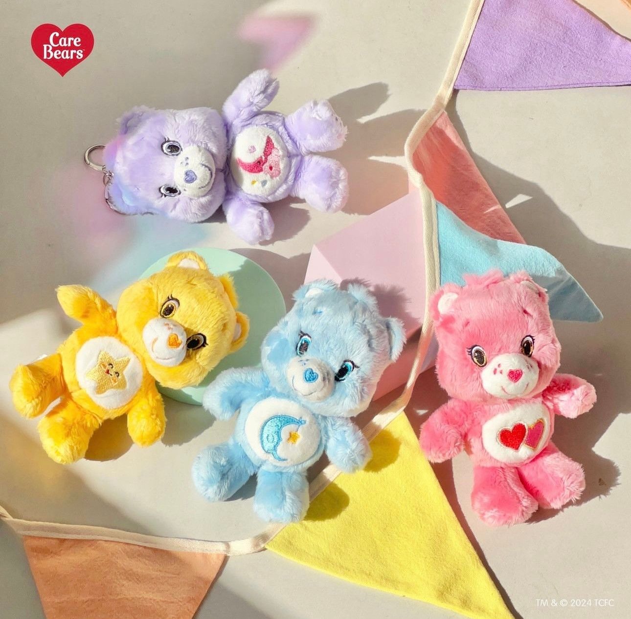 ✈️泰國代購✨🐻 Care Bears 🌈彩虹熊吊飾 鑰匙圈 掛件