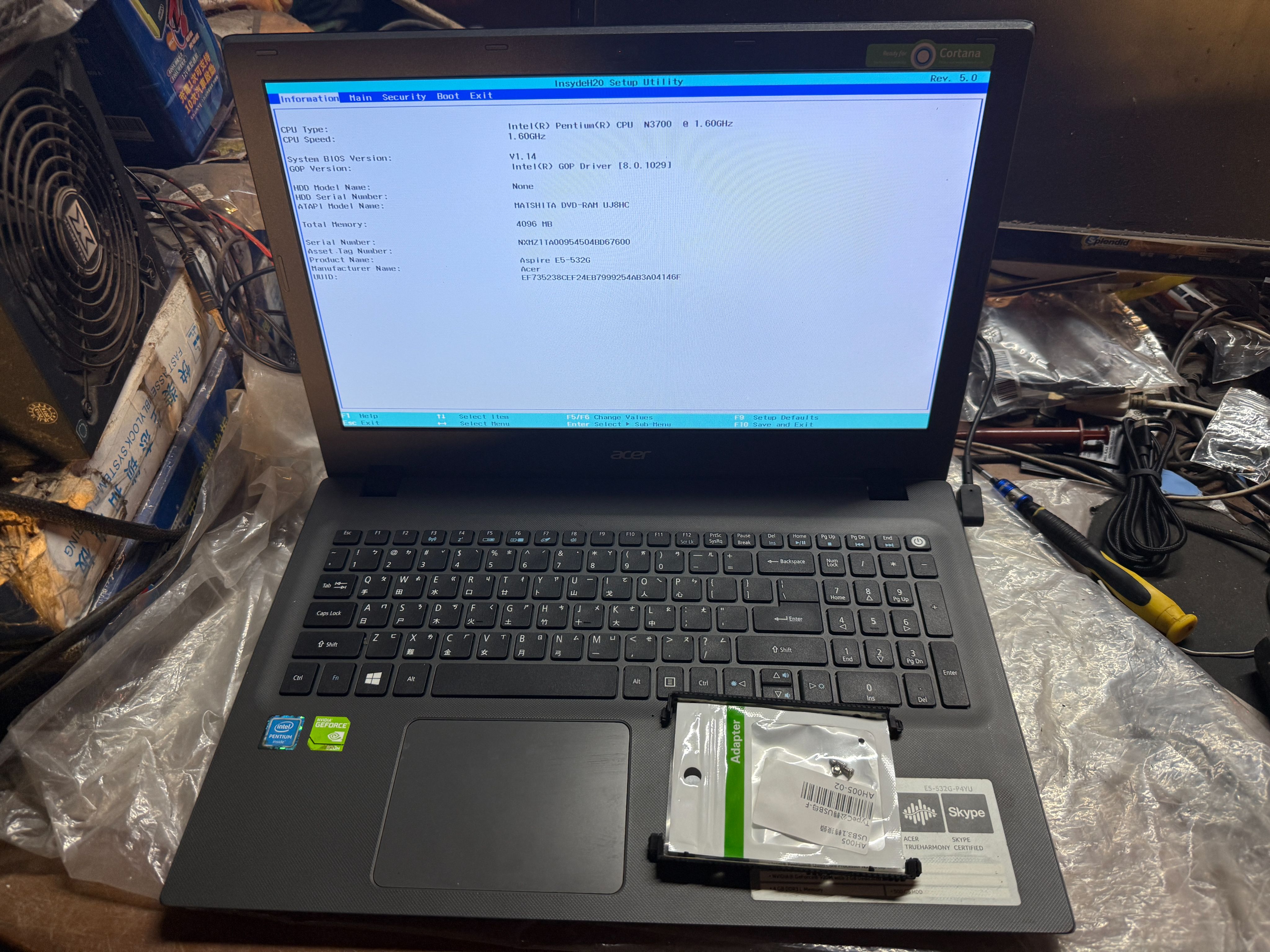acer e5-532g 二手筆電 15.6