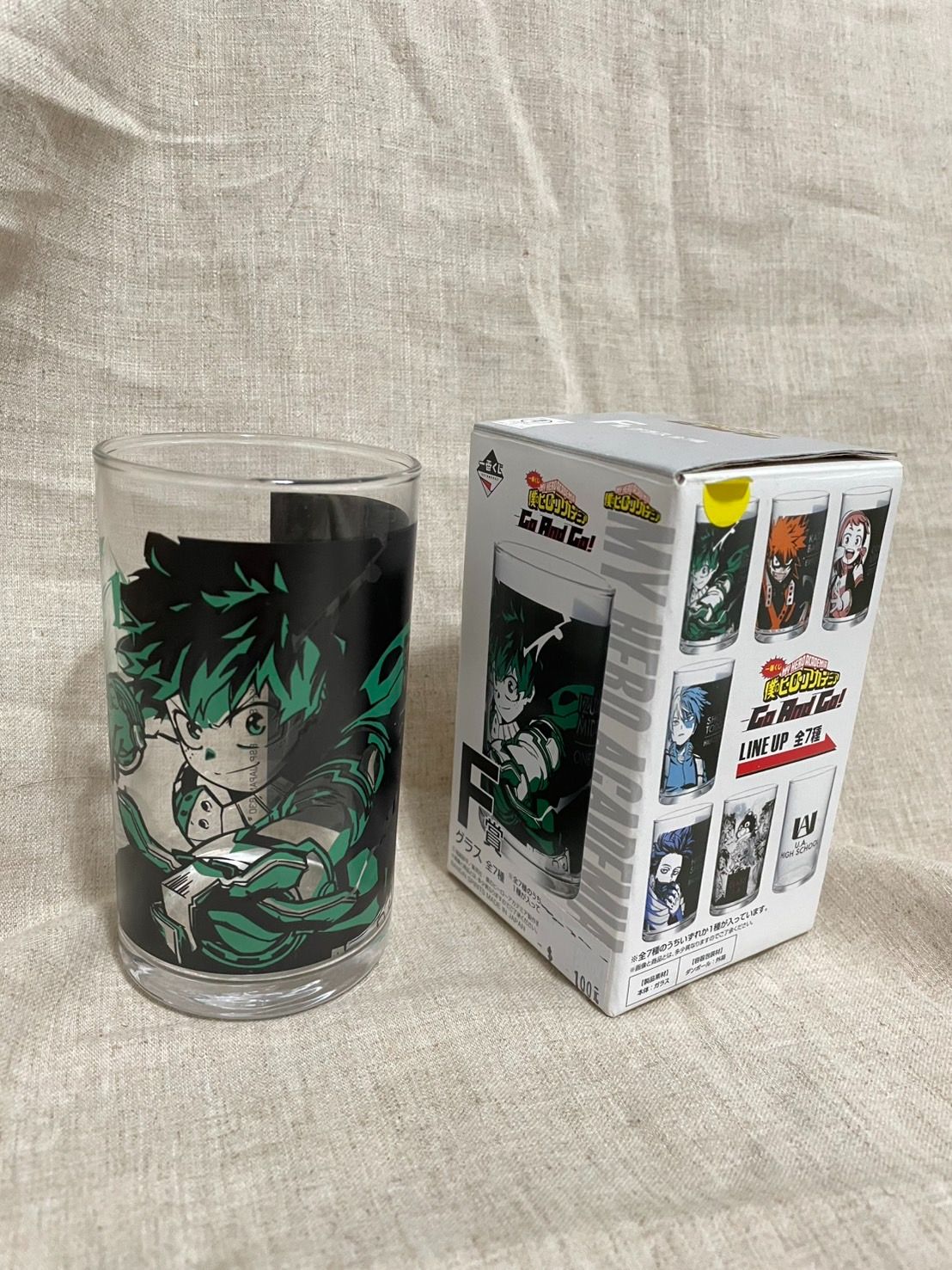 我英一番賞 玻璃杯