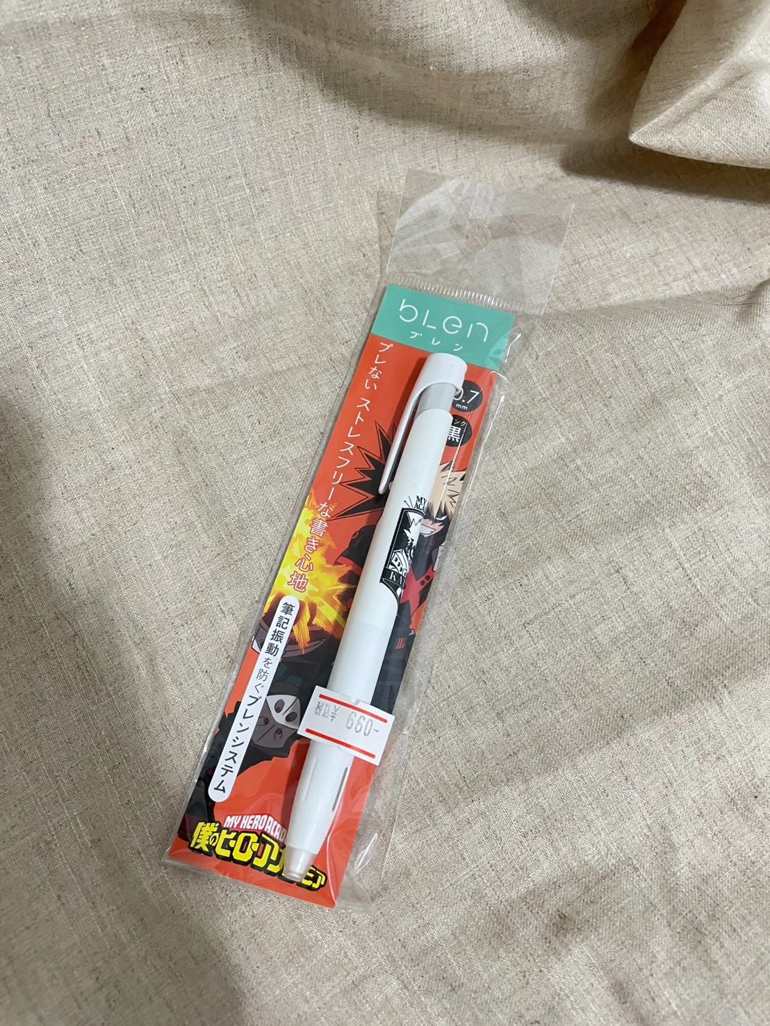 我英 原子筆