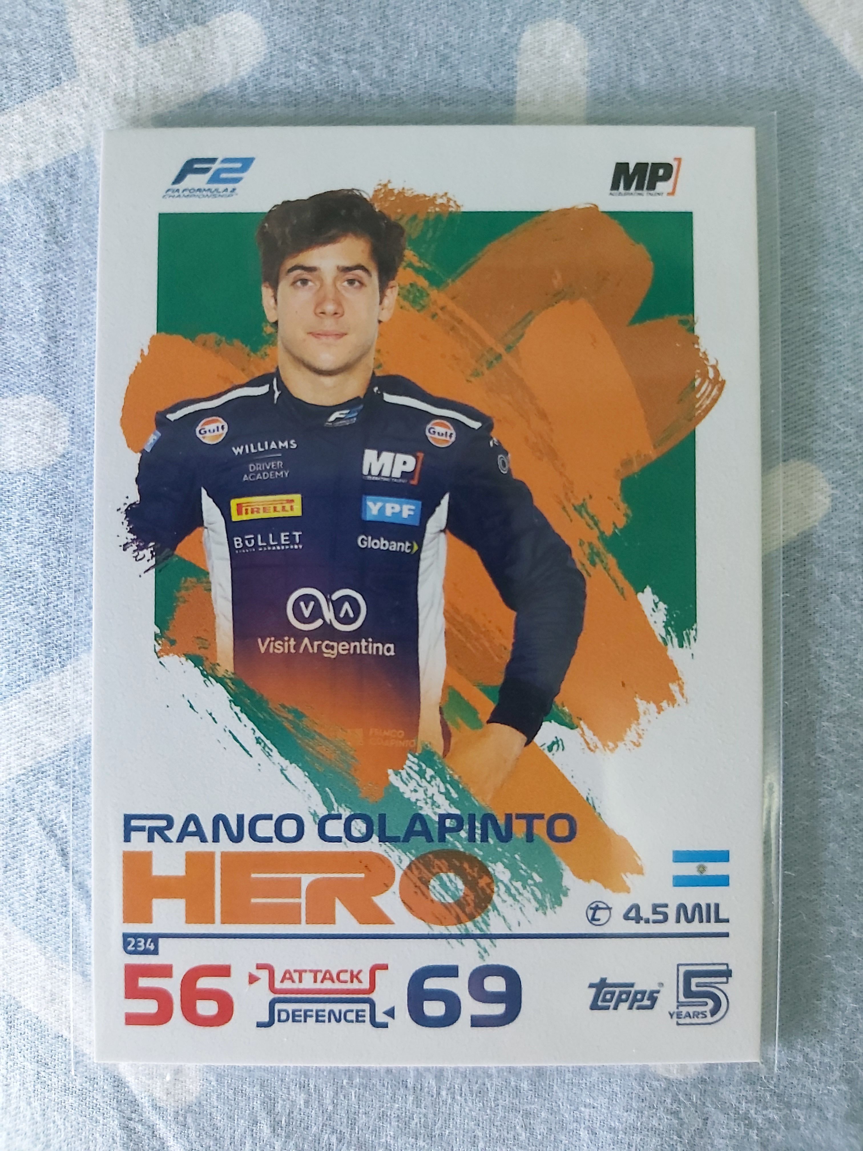 Turbo Attax － F2 － MP