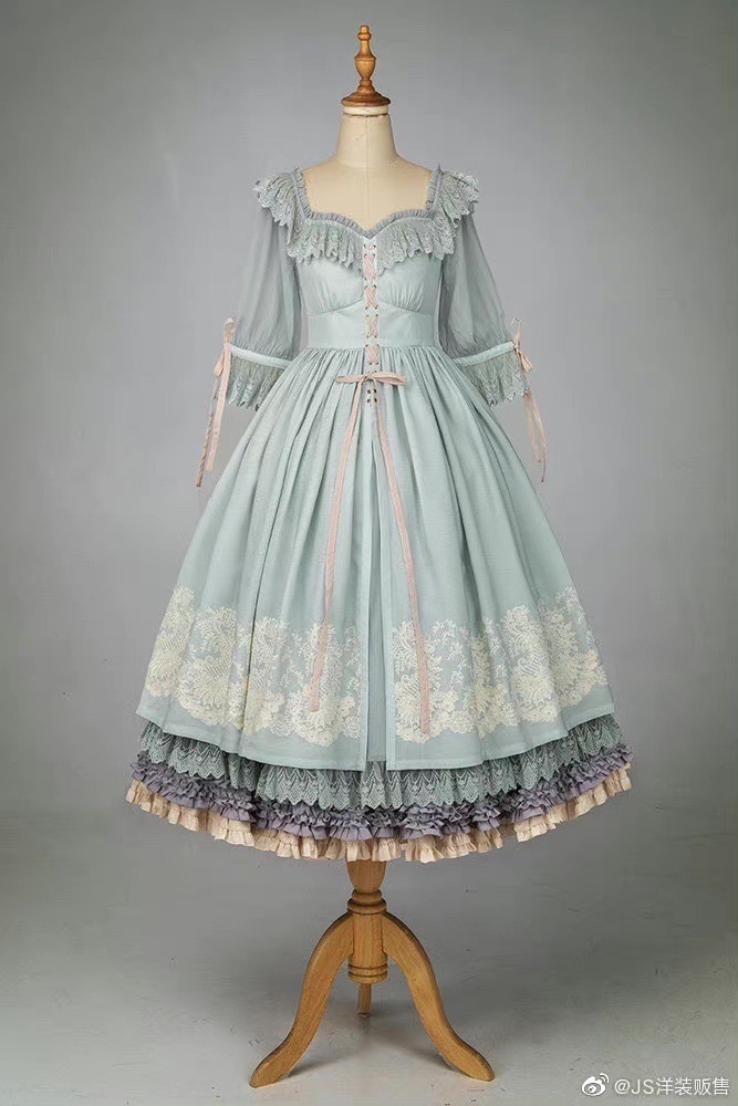 3-JS追憶方領OP薄荷色