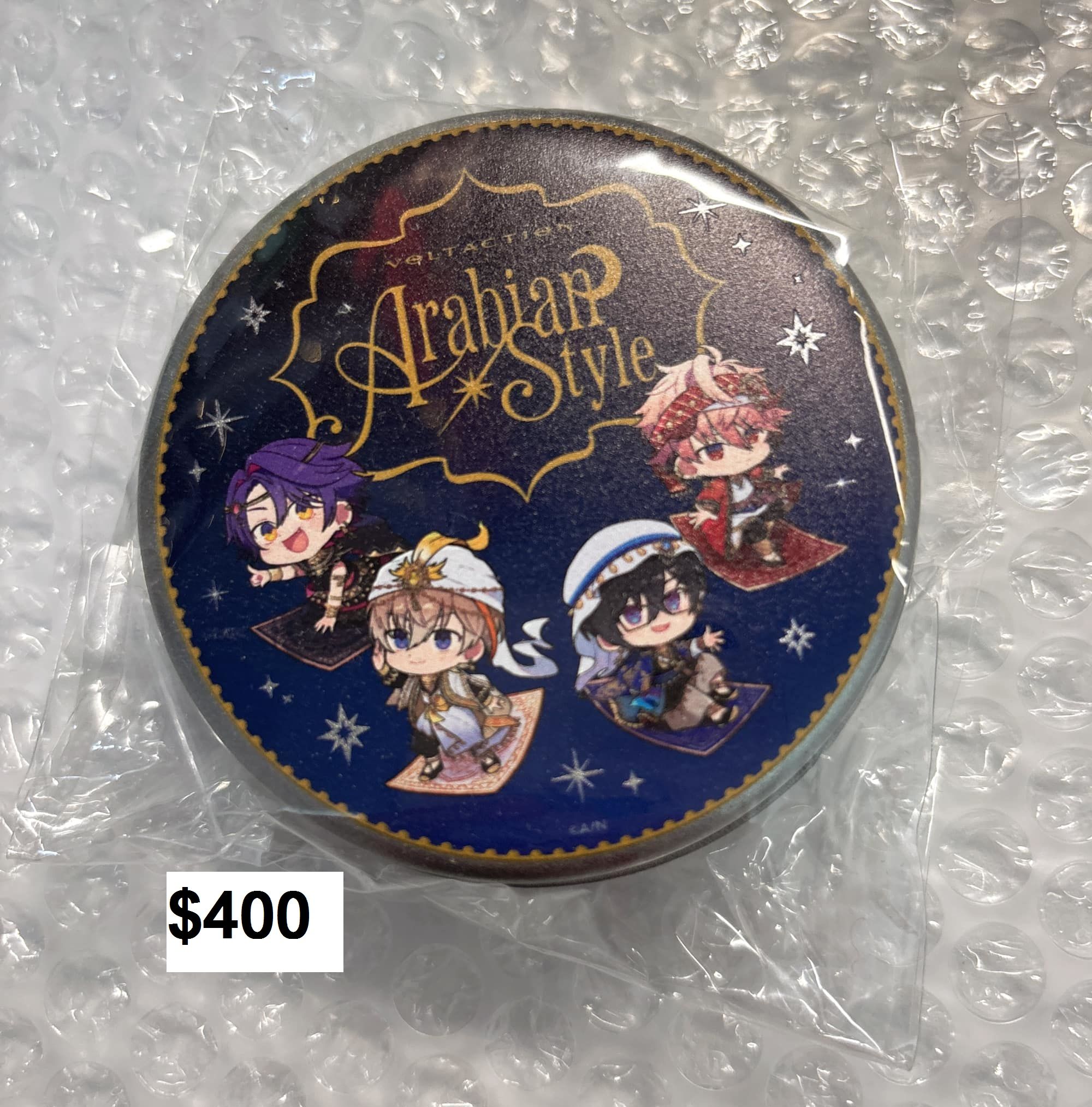 VOLTACTION 阿拉伯系列 小鐵盒貼紙組（四入）