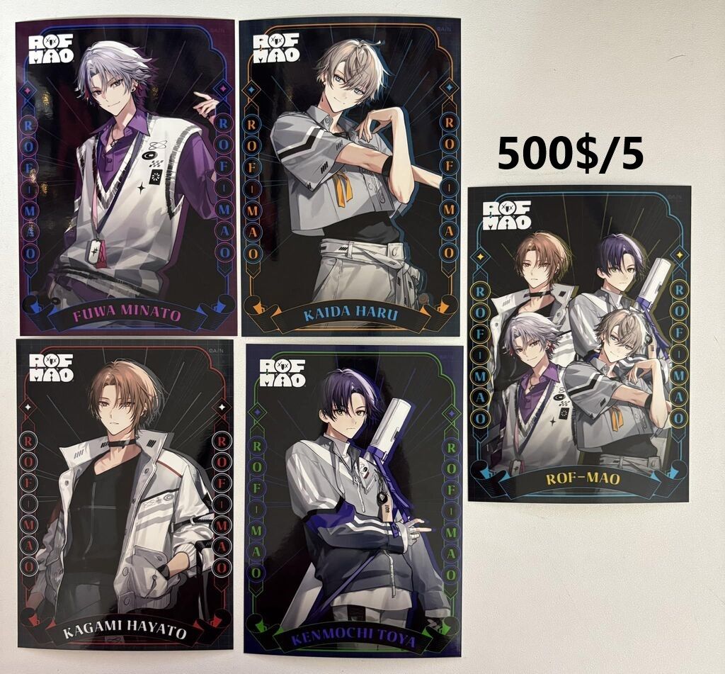 ROF-MAO 海外限定特典 （5入）不拆售/不可當綁物