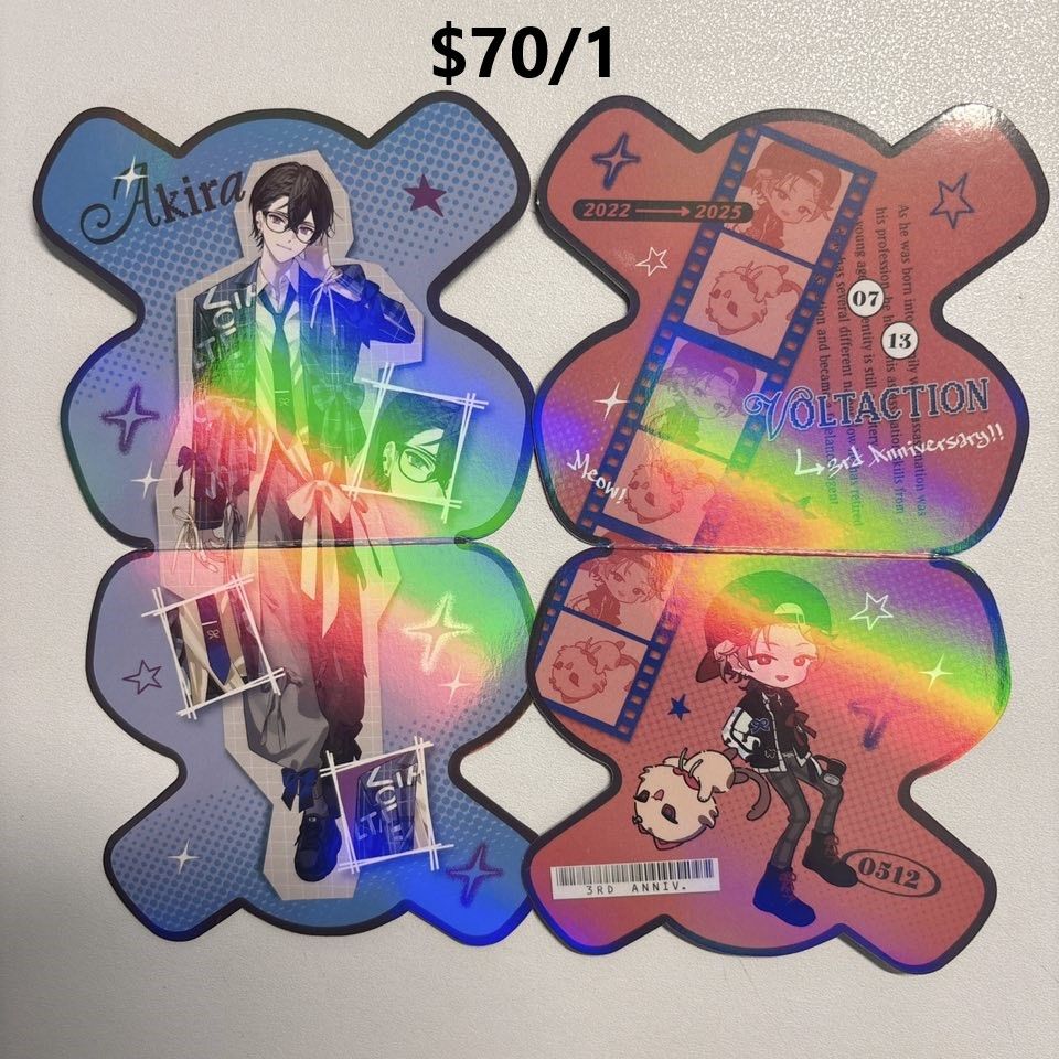 【VOLTACTION 三周年 官網蝴蝶結造型特典】