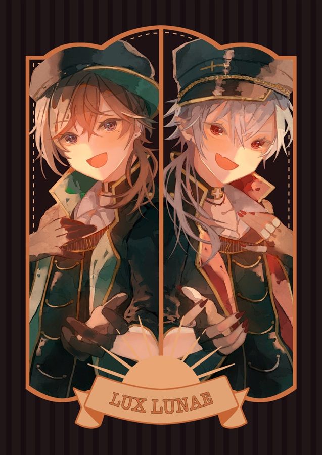 日版Vtuber彩虹JP同人誌-葛葉+叶ChroNoiR全彩畫冊/EiE【LUX LUNAE全彩畫冊】