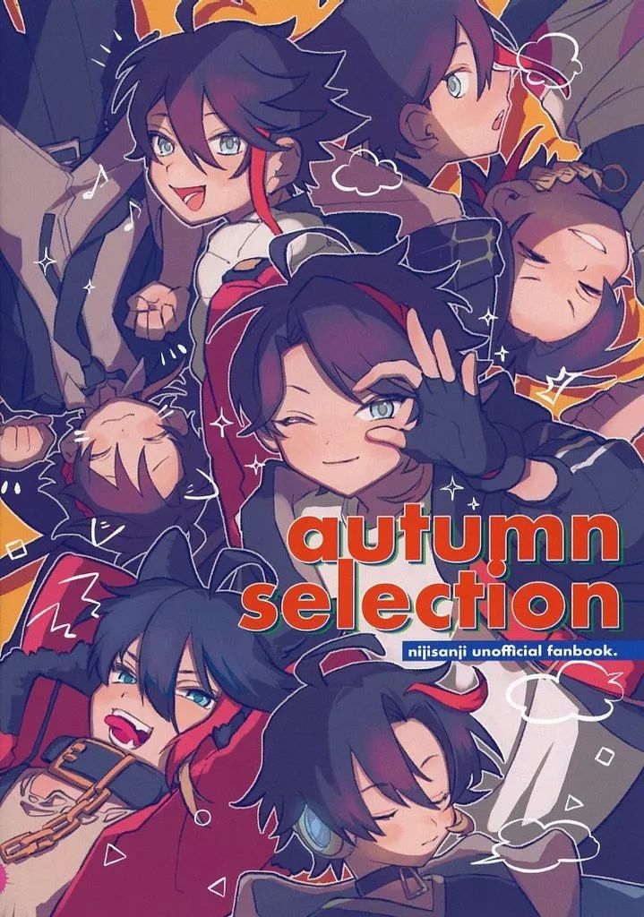 日版Vtuber彩虹JP同人誌-三枝明那全彩畫冊/なちみや【autumn selection】