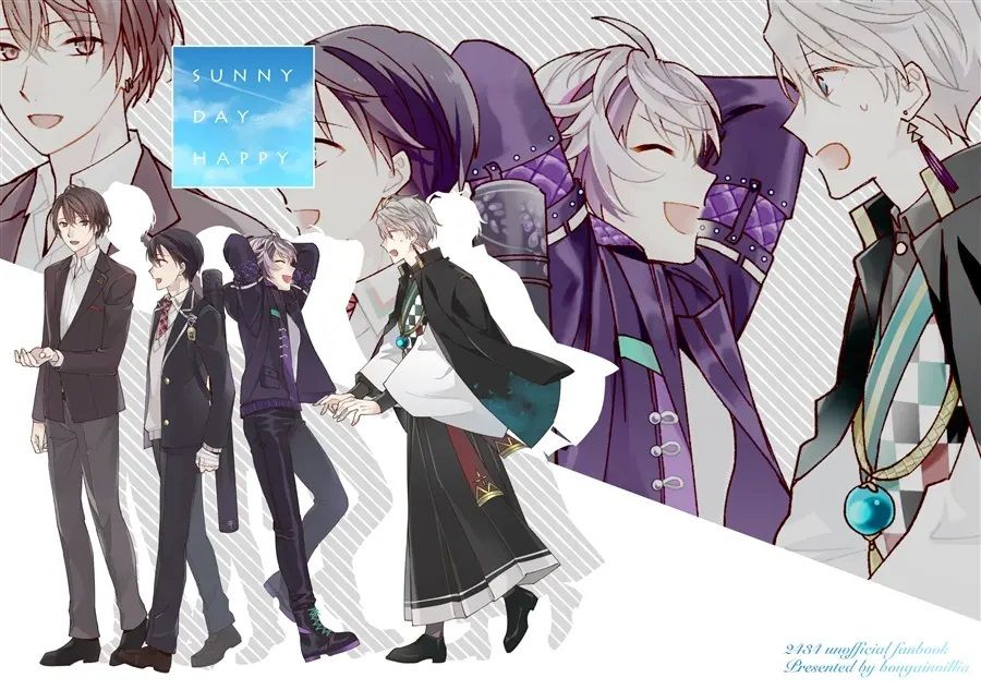 日版Vtuber彩虹JP同人誌-ROF-MAO/re：ブーゲンビリア【サニーデイハッピー】