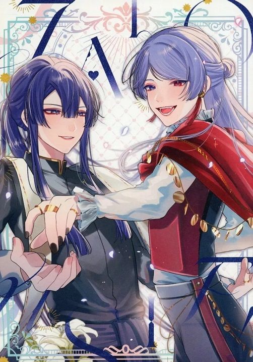 日版Vtuber彩虹JP同人誌-長尾景弦月藤士郎/チーズマカロニ【Jalousie】