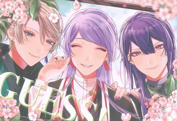 日版Vtuber彩虹JP同人誌-長尾弦月甲斐田VALZ/チーズマカロニ【guess】