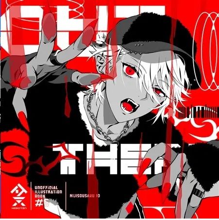 日版Vtuber彩虹JP同人誌-葛葉叶全彩畫冊/hesoten【OUT THERE】