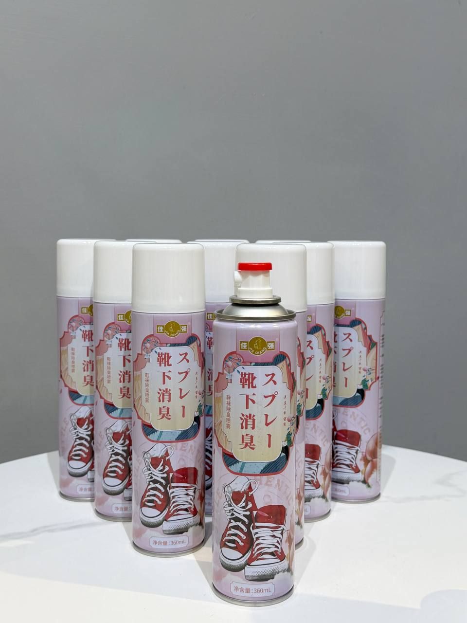 鞋子除臭噴霧