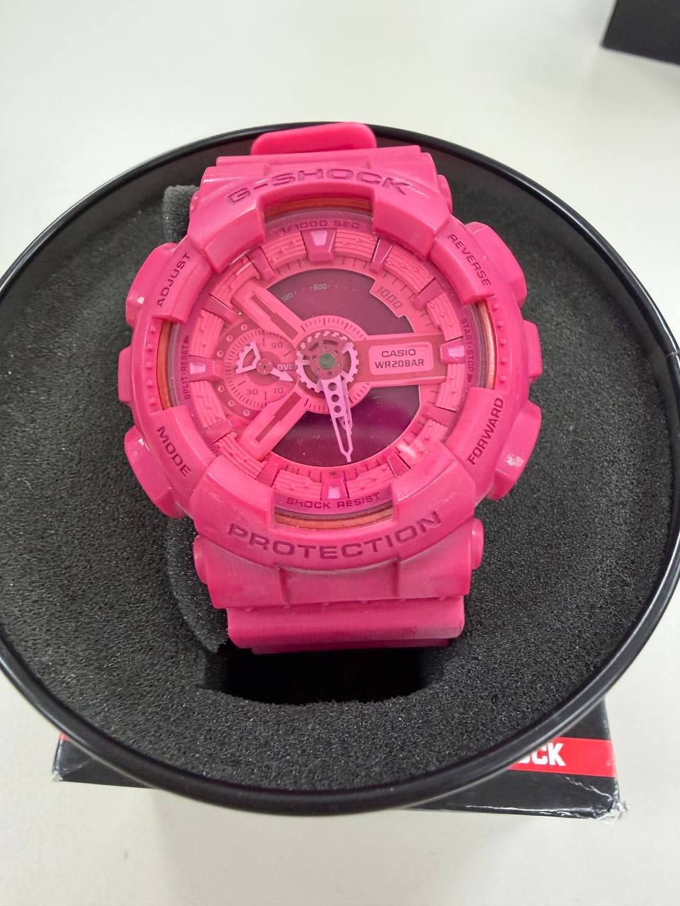 G-SHOCK 限量款 大桃紅 GA-110B-4