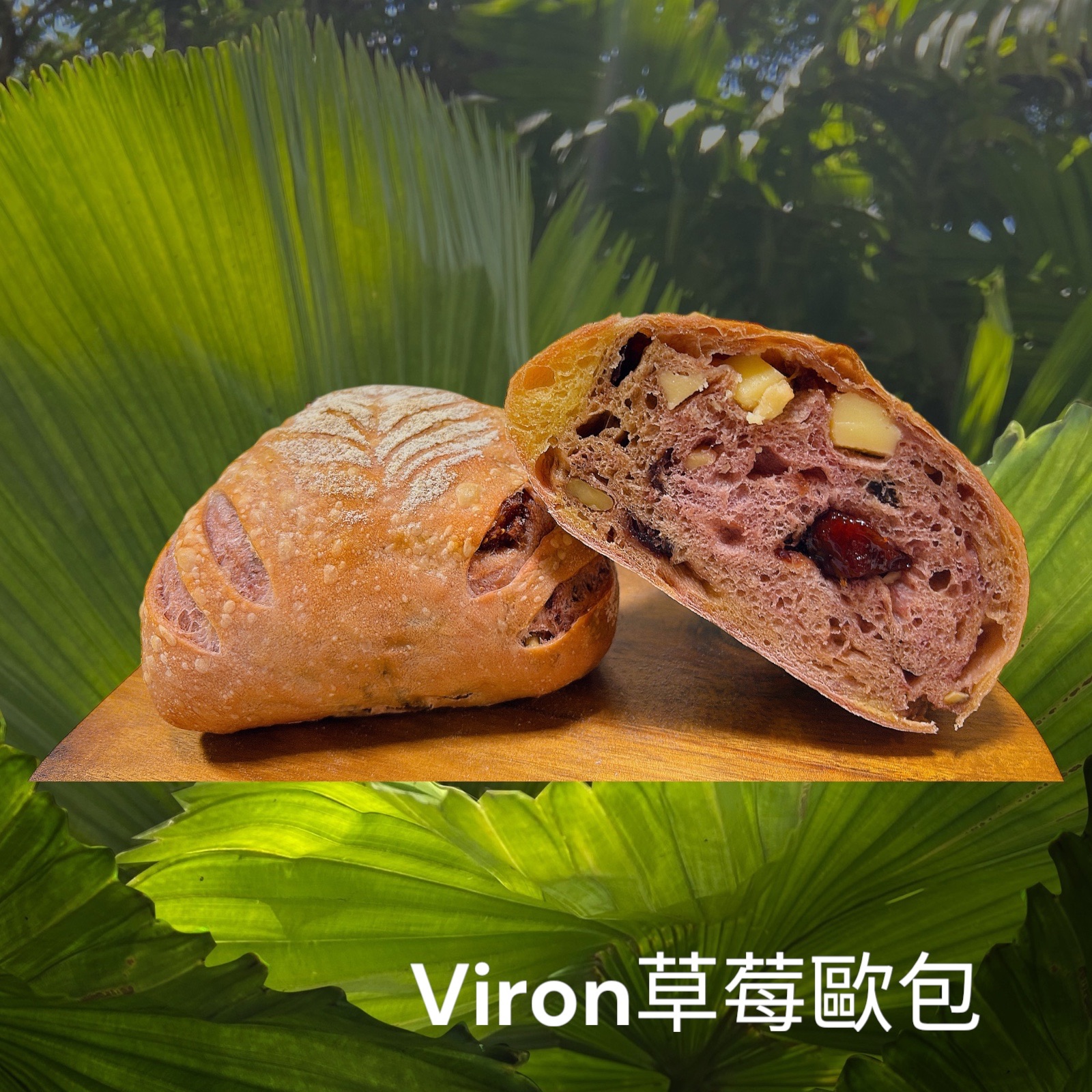 Virgin草莓歐包（奶素）