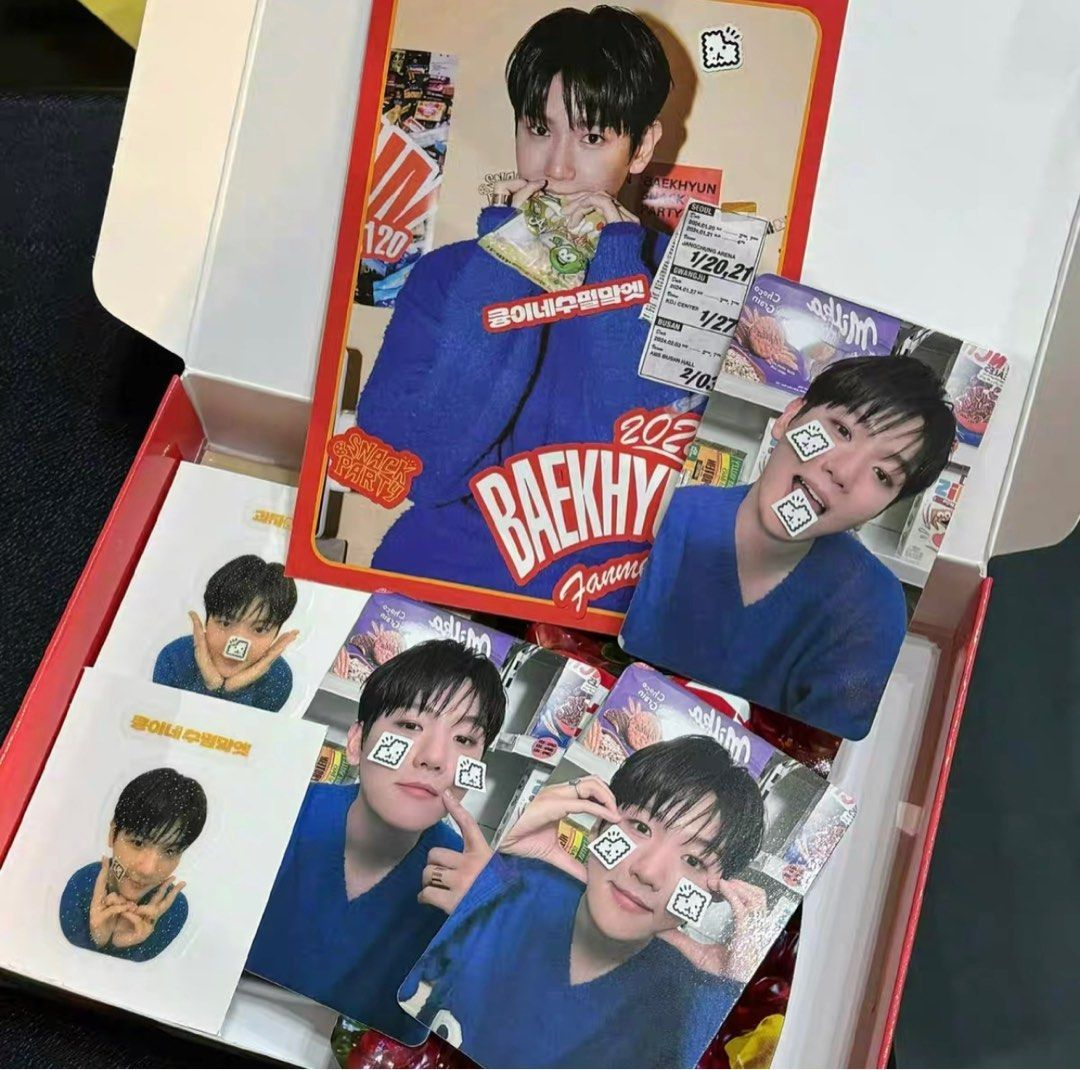 伯賢 零食派對 入場卡