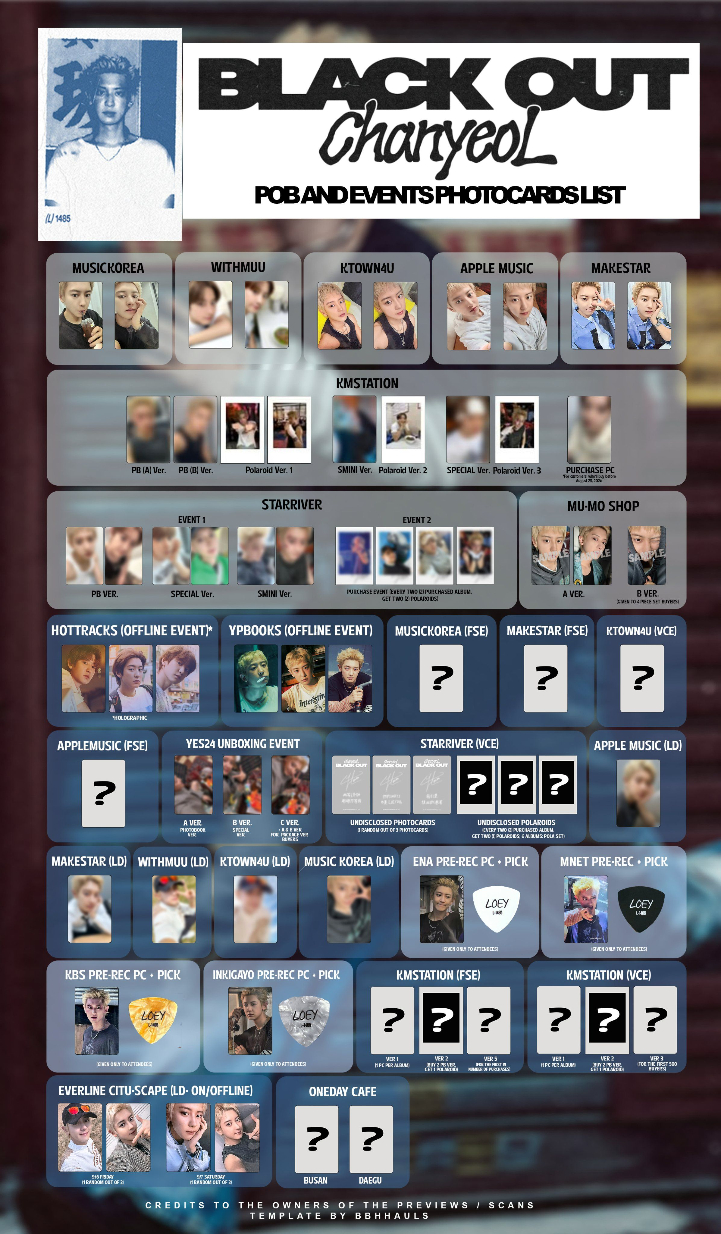 燦烈 BLACK OUT 特典