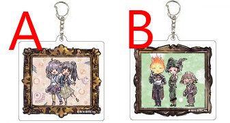 黃昏旅店-壓克力吊飾