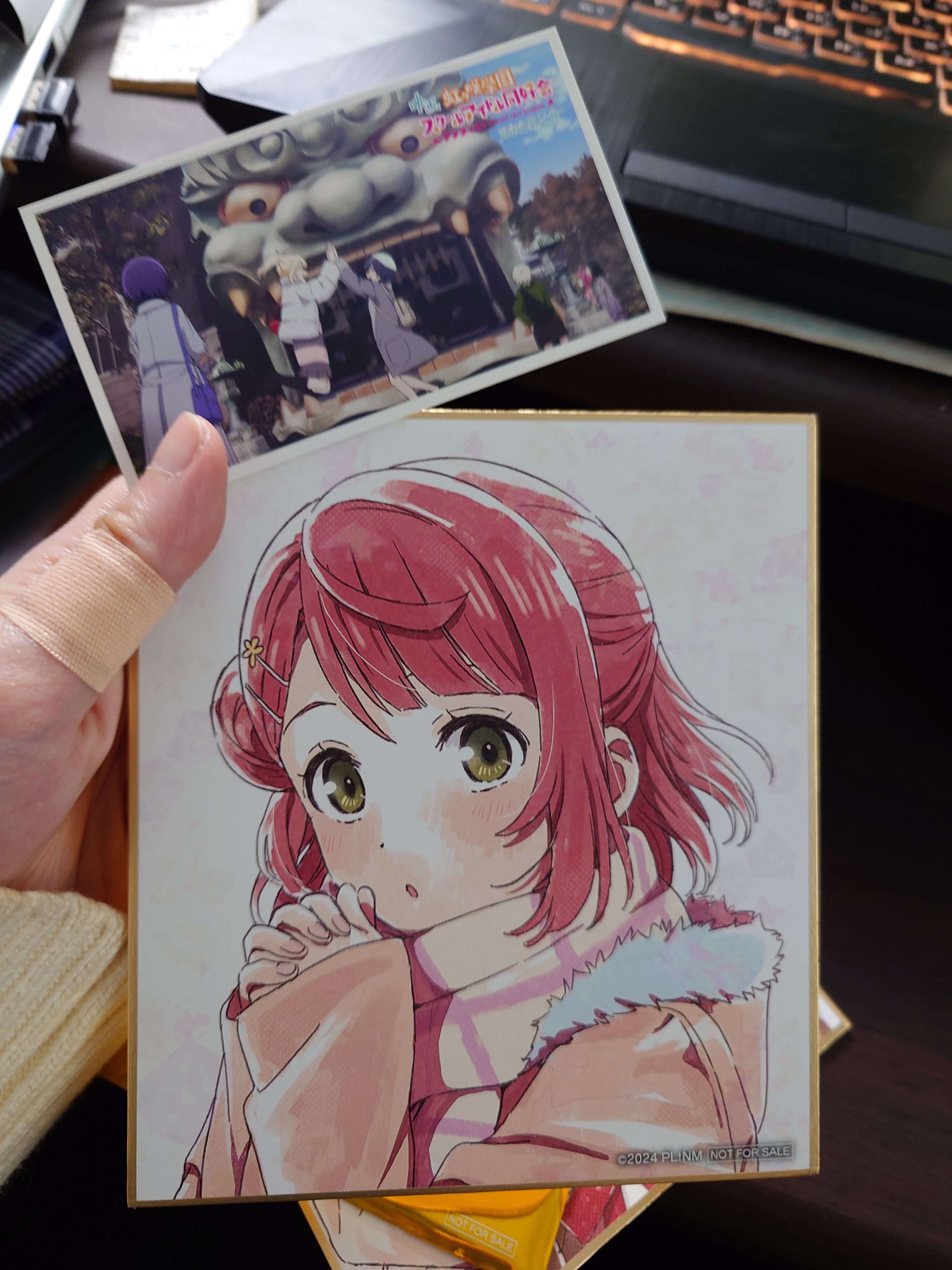 虹咲 完結篇2章劇場版 色紙+小卡