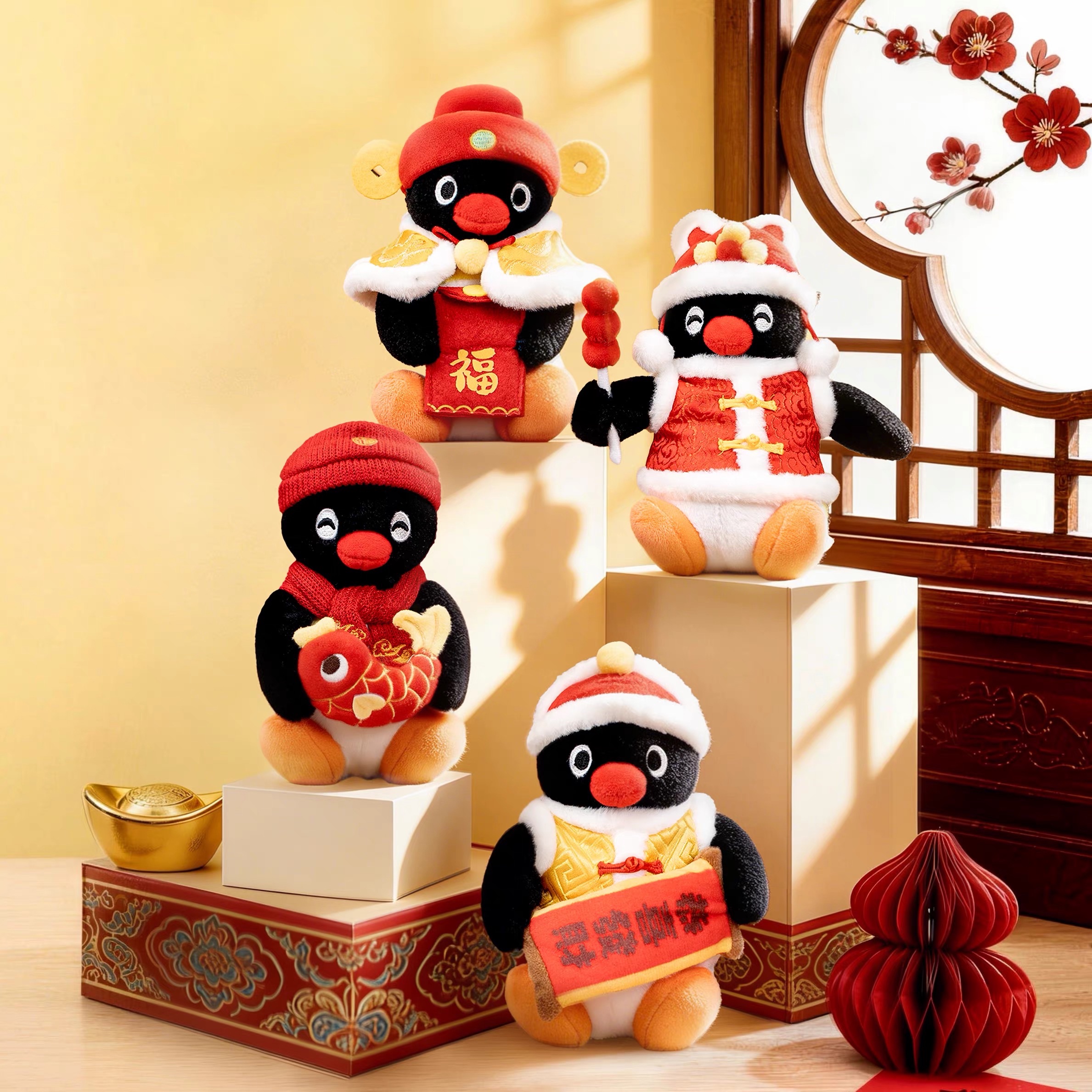 pingu 新年吊飾