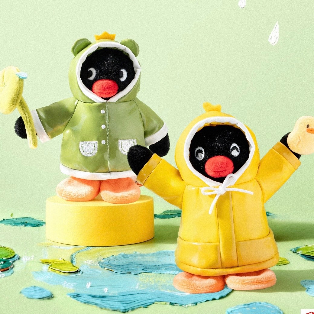 Pingu 雨天系列 吊飾