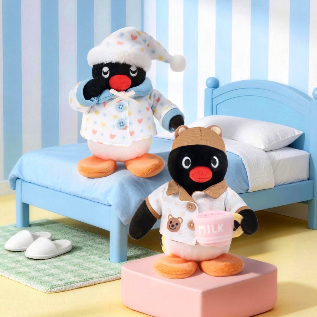 Pingu 居家時光毛絨吊飾