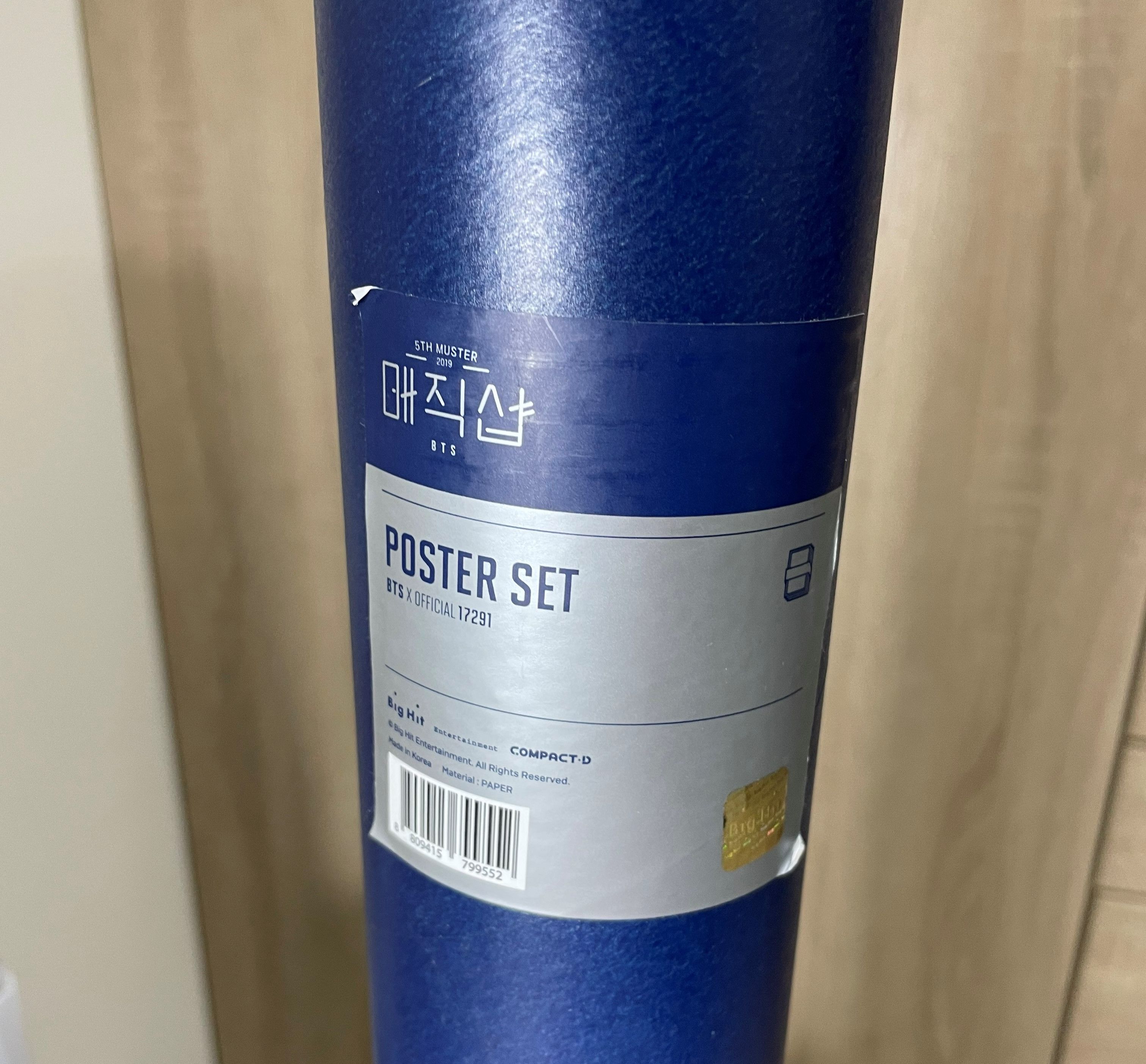 2019 BTS 5th MUSTER [MAGIC SHOP] FM周邊-海報組