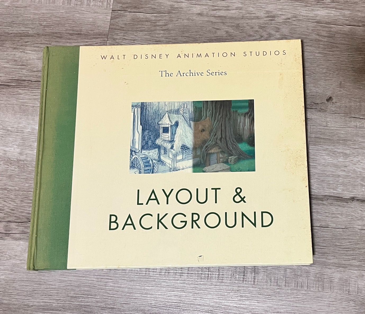 迪士尼 背景 Layout ＆ Background 二手美術設定集