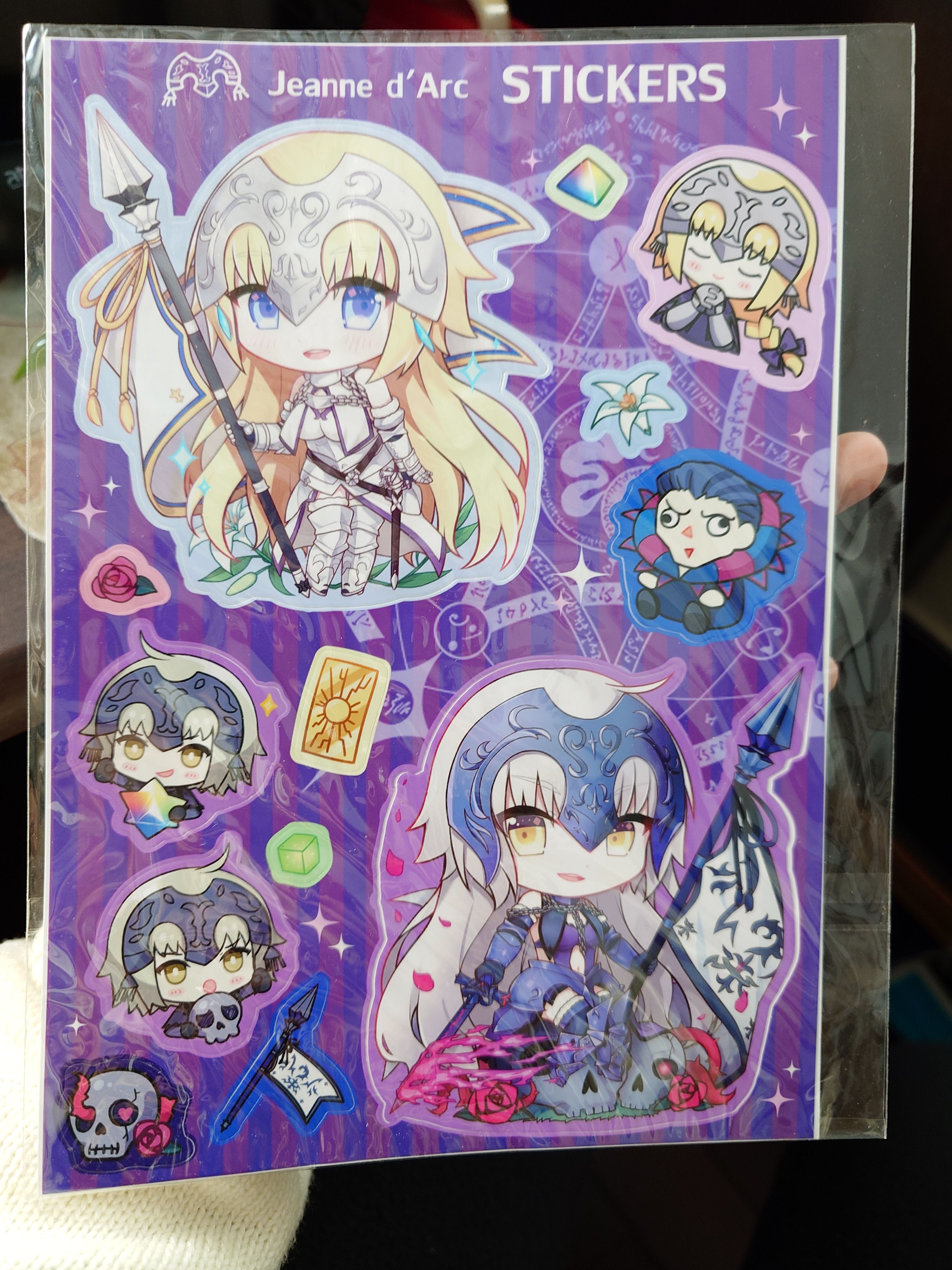 （贈物）同人貼紙-FGO-貞德