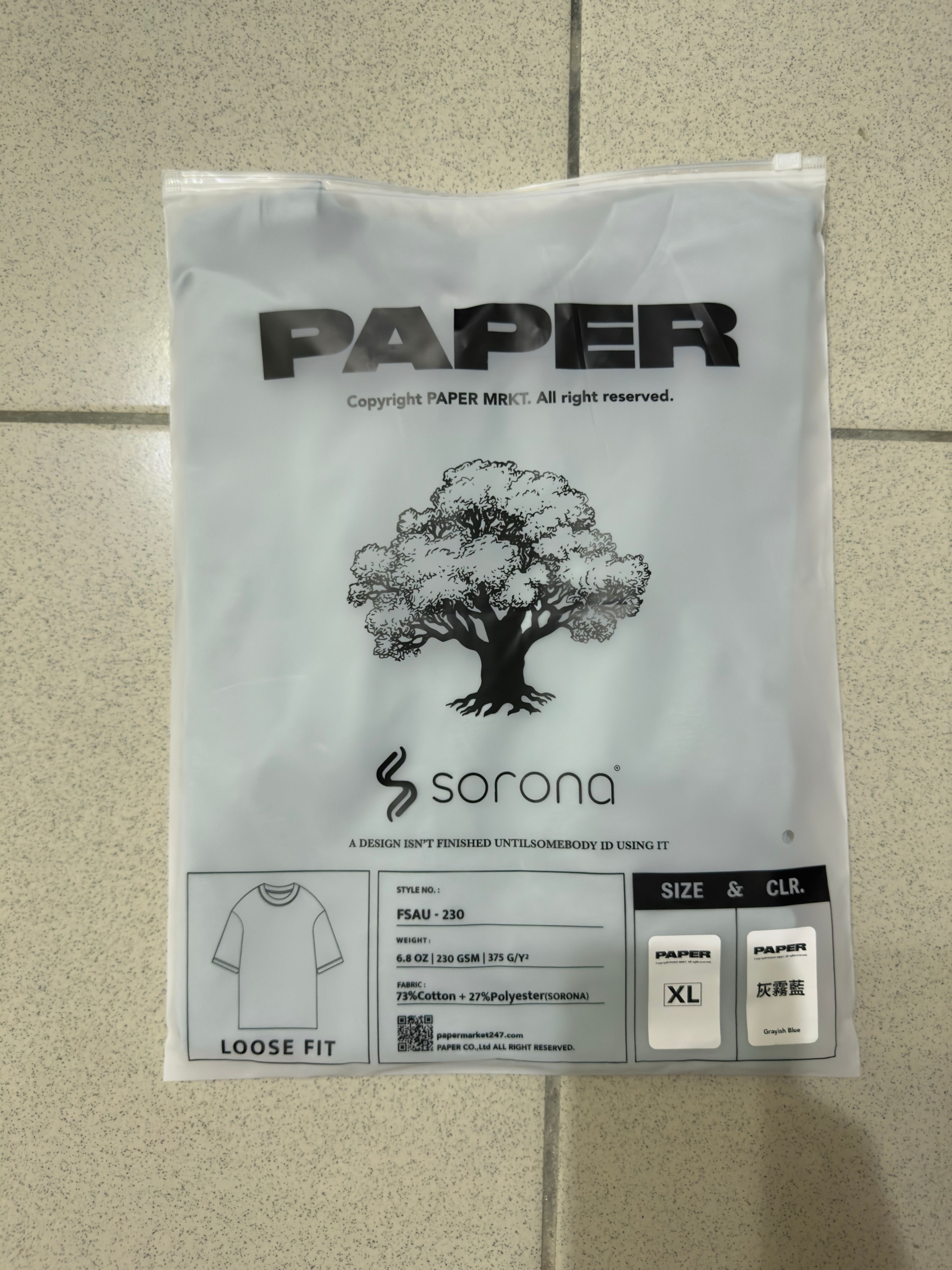 FSAU230 - 6.8oz [涼感五分落肩踢]L 25年8月團