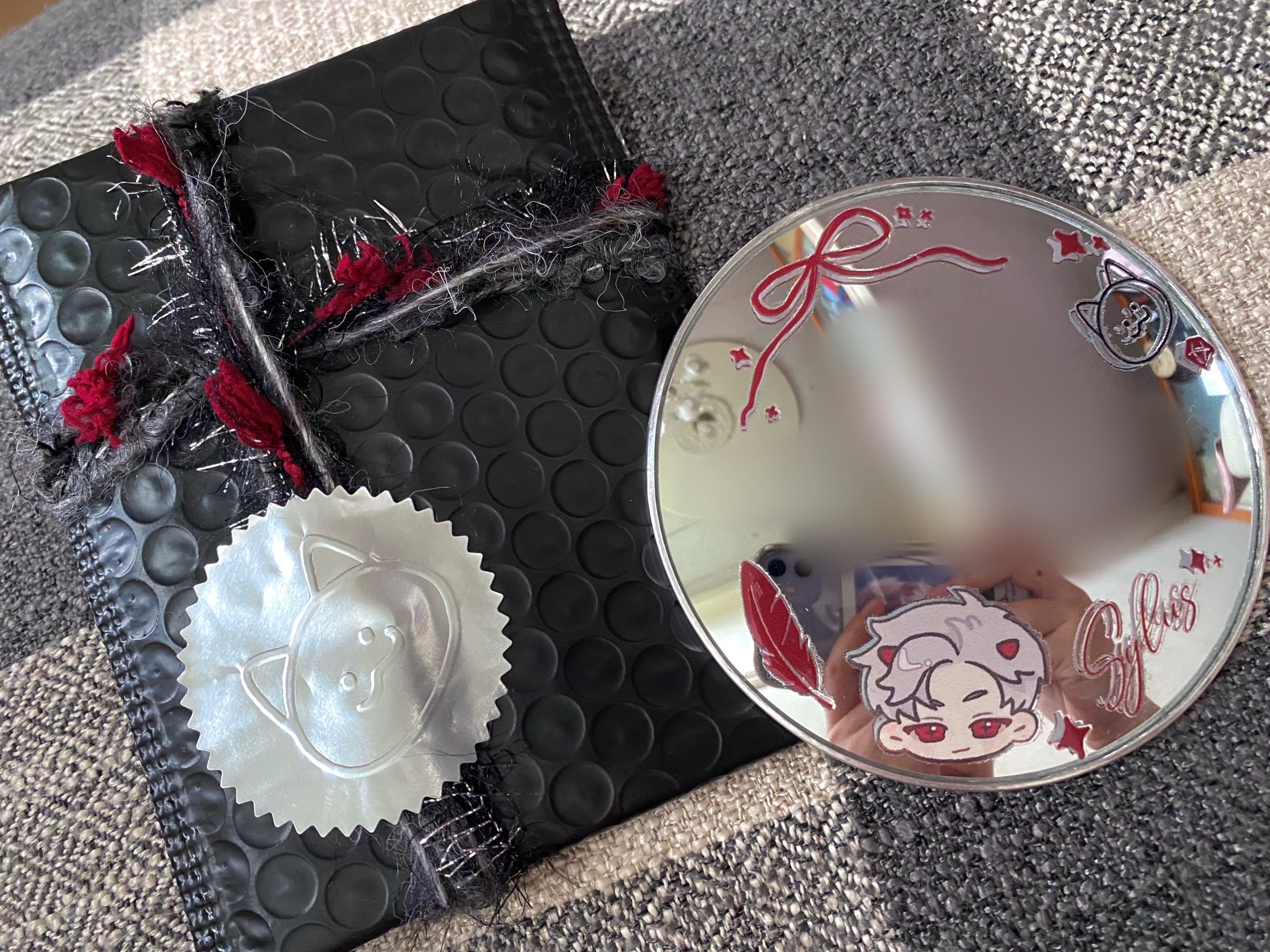 無料交換：凸面鏡+繡片ദ്ദി ˉ͈̀꒳ˉ͈́ ）✧