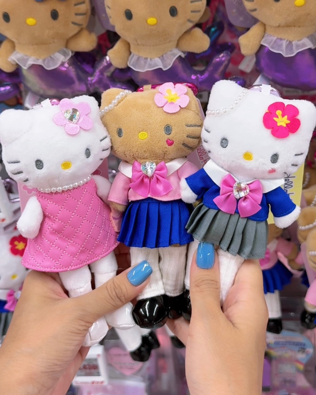 日本限定長腿和曬黑kitty