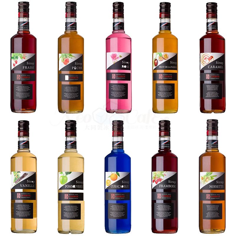 【法國 La Folie 拉芙蕾果露】焦糖 / 榛果 / 香草 / 玫瑰 - 1000ml