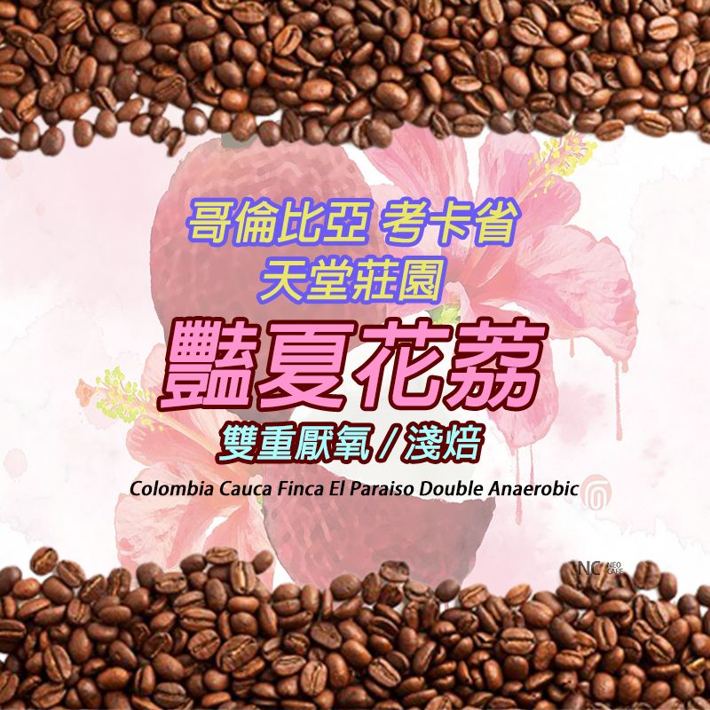 【哥倫比亞 天堂莊園 豔夏花荔】雙重厭氧 / 淺焙