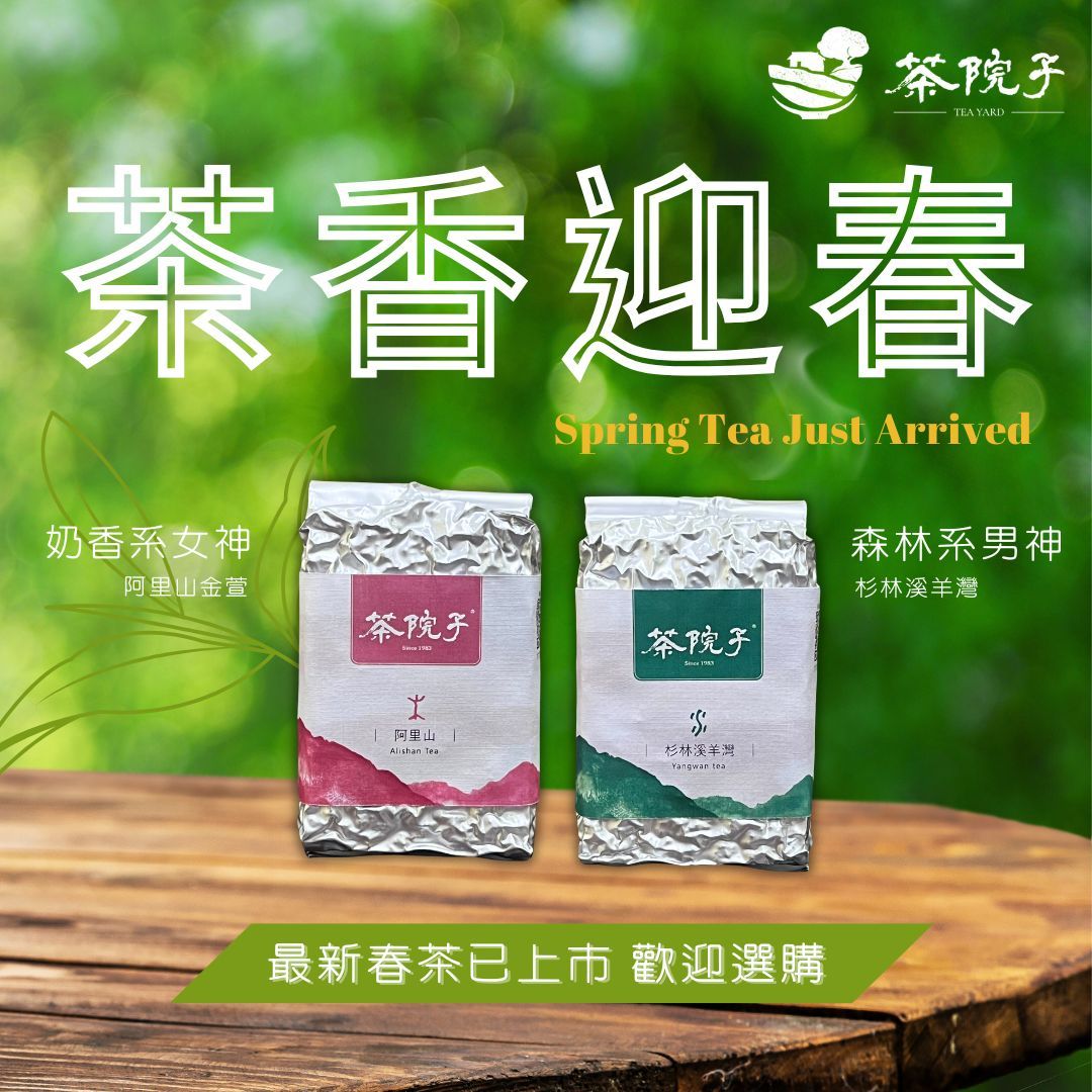 《茶院子》【杉林溪 羊灣茶區高冷烏龍茶】茶農自產自銷 高山茶 手採茶 茶葉 冷泡熱泡