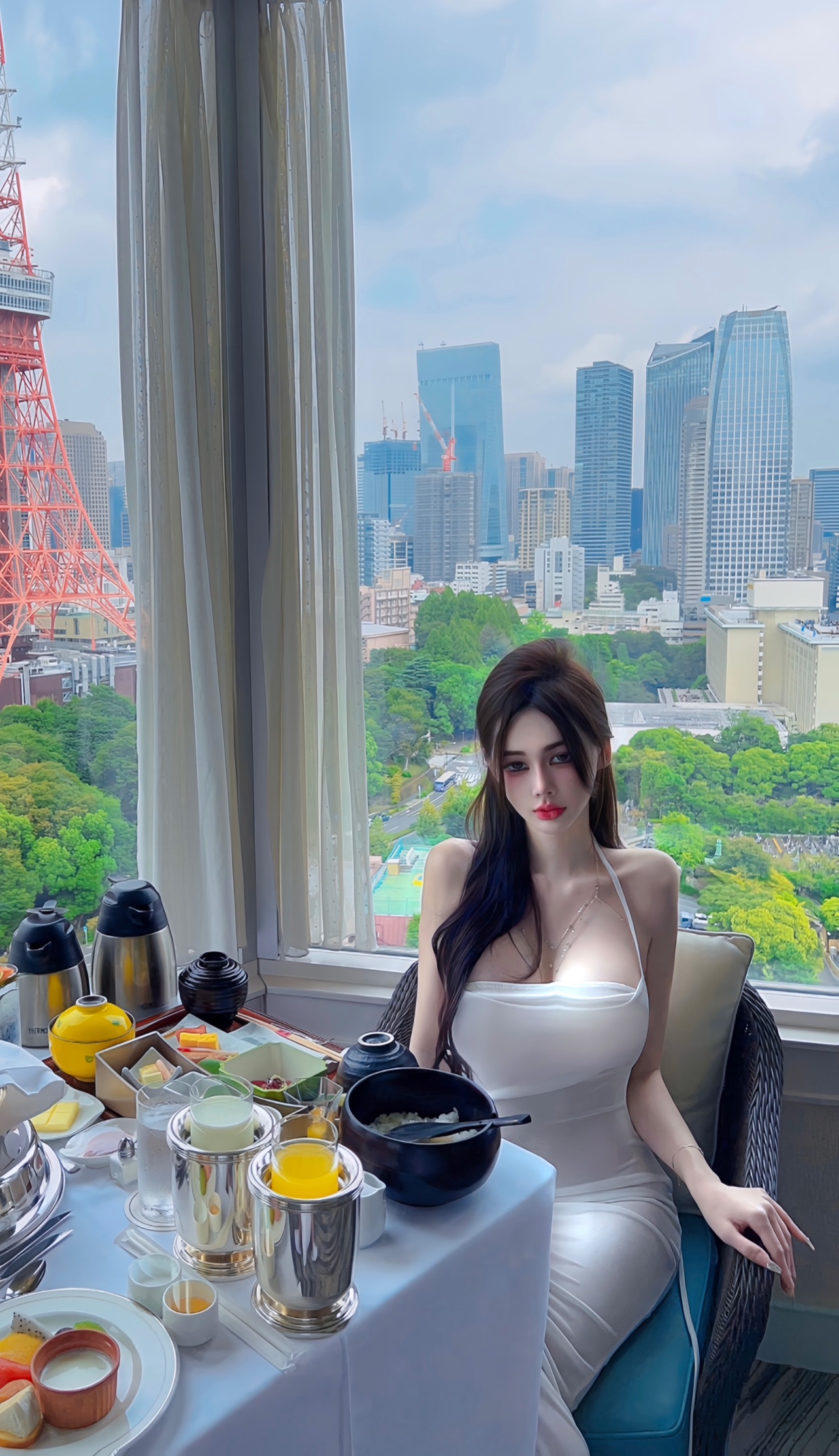 渡假絕地｜露背長洋裝