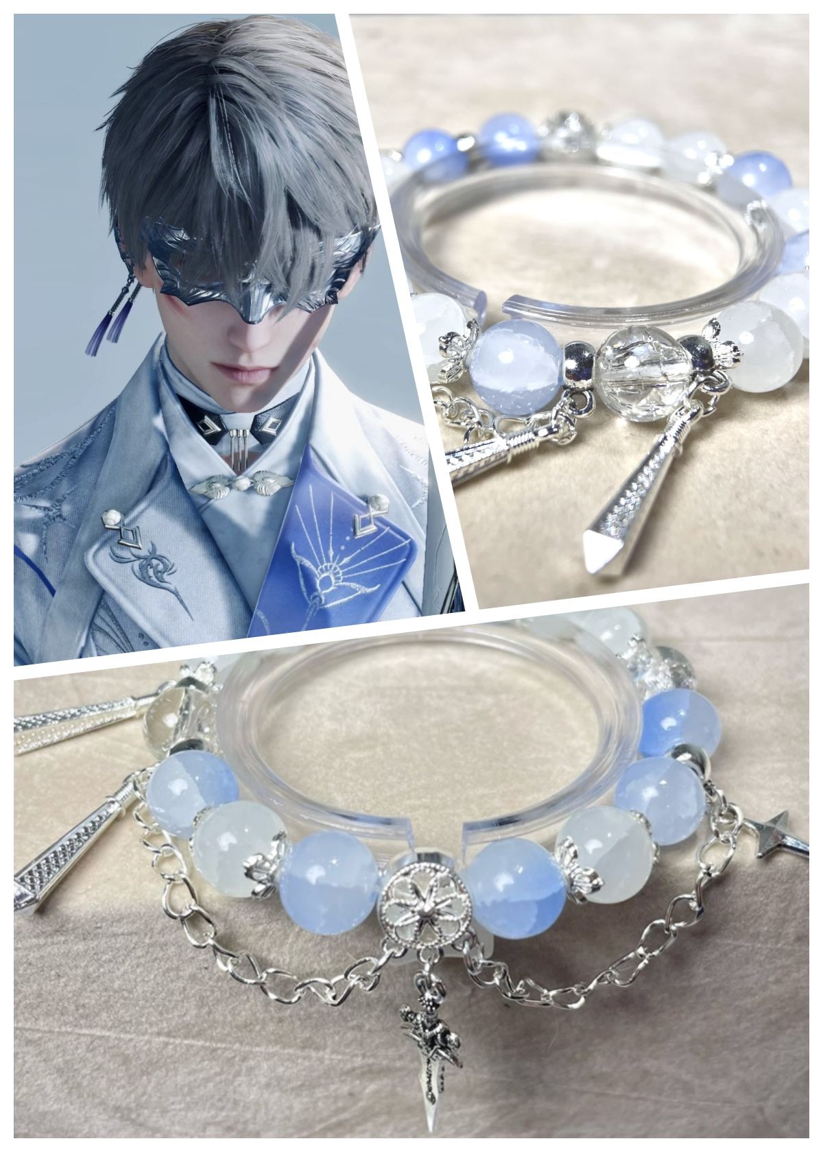 戀與深空 印象系列手鍊  （ 彈力繩 ）