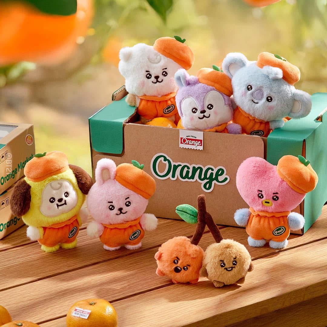 BT21 橘子派對 orange party 橘子系列