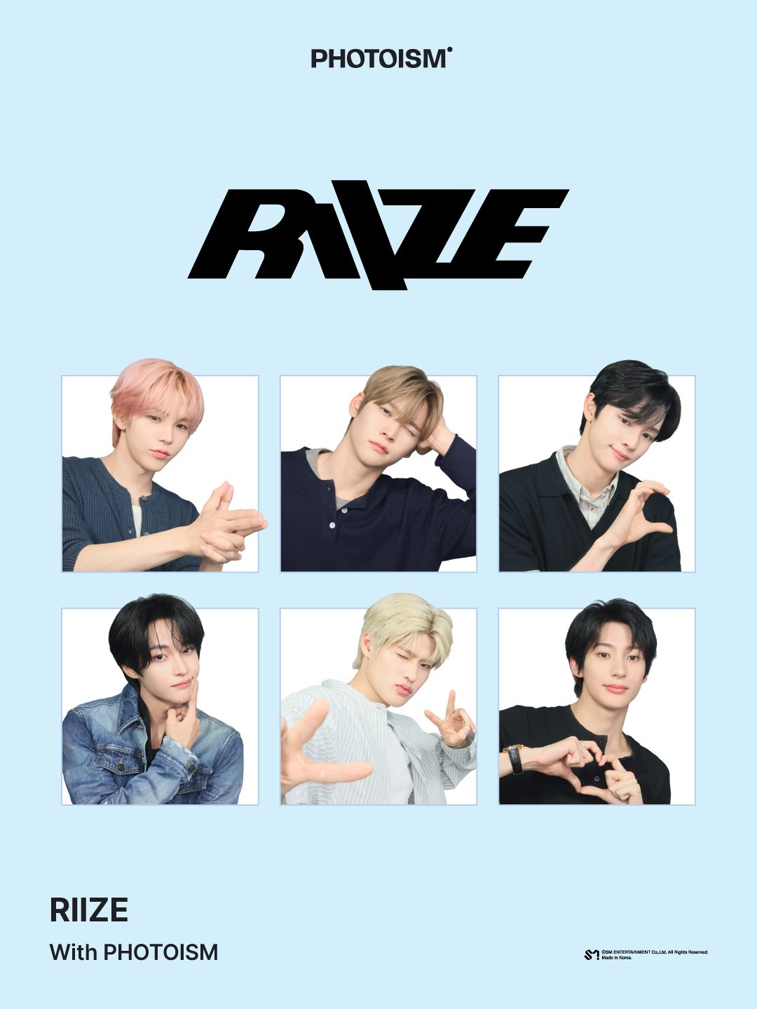 PHOTOISM X 라이즈 人生四格
