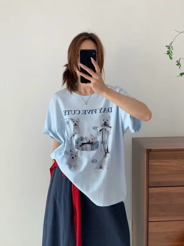 狗狗蝴蝶結上衣