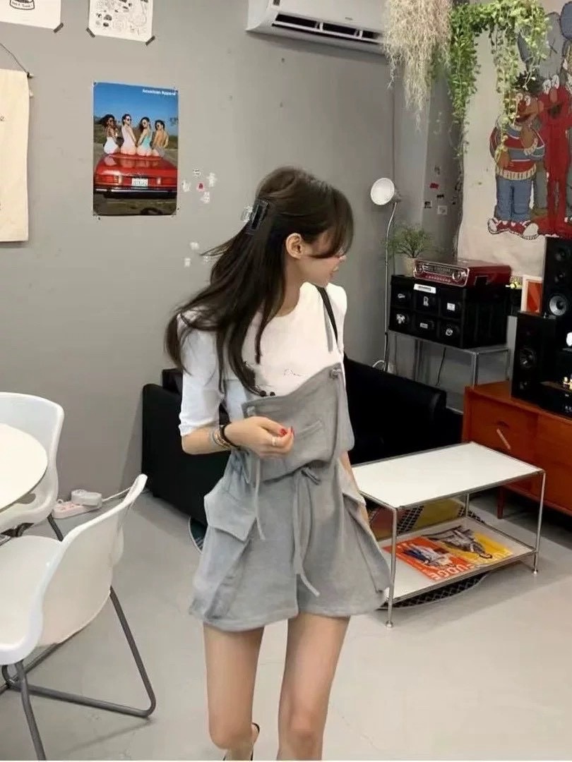 兩件式連身褲