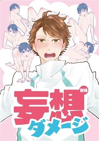 日版HQ排球少年同人誌-及川影山（及影）/幾【妄想ダメージ】