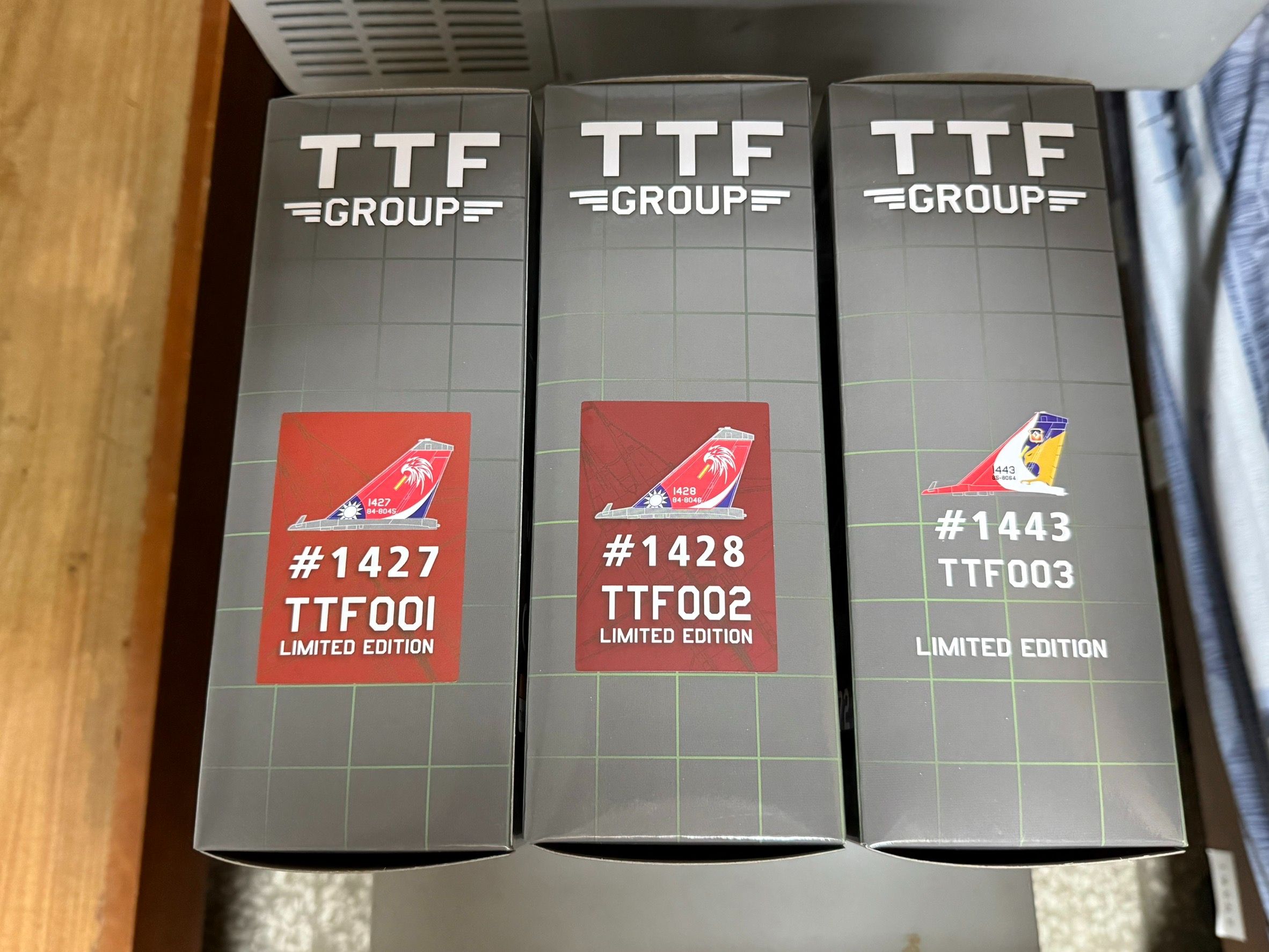 單座整套3款  TTF - 1/72 中華民國空軍F-CK-1經國號IDF戰鬥機 （單座）
