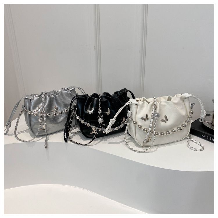 韓版蝴蝶縮口包