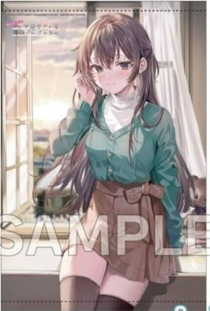不時輕聲地以俄語遮羞的鄰座艾莉同學 日版掛軸