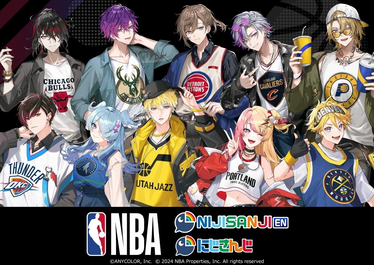 にじさんじxNBA 衣服娃娃單