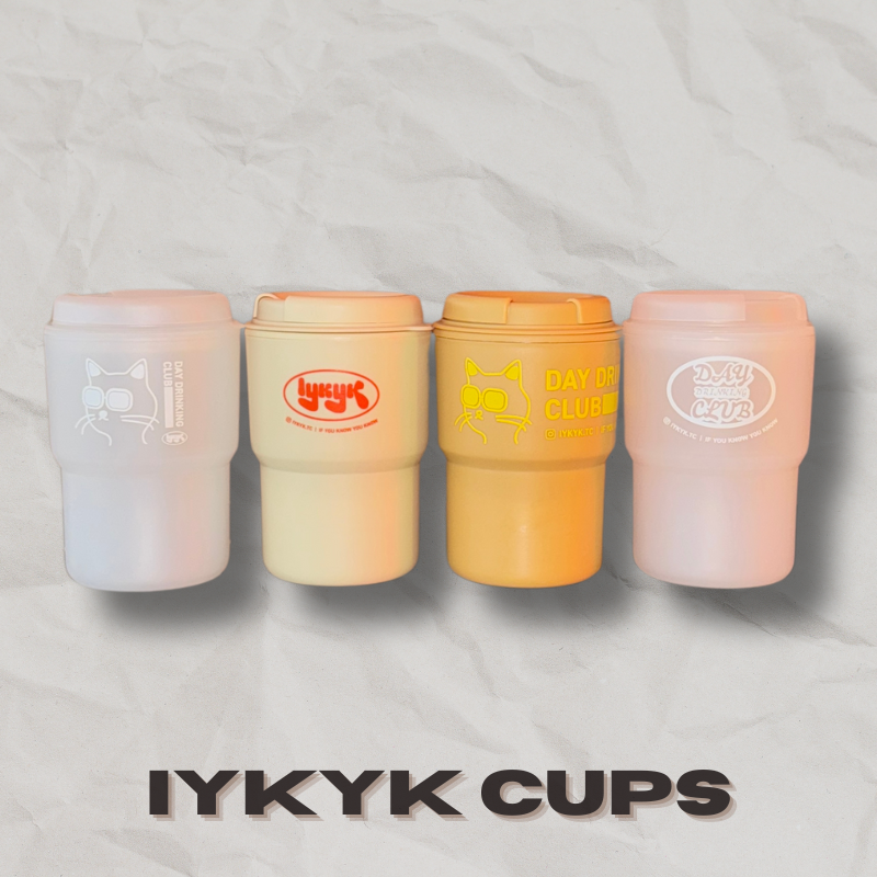 IYKYK 懂喝 外帶杯
