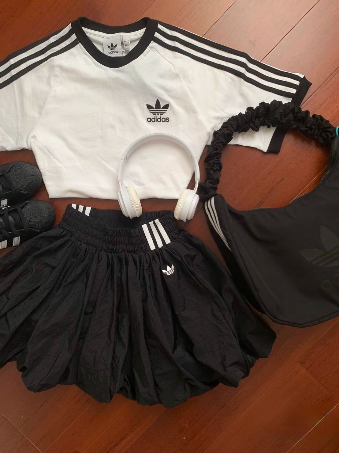 ＜預購＞ADIDAS 泡泡裙 花苞裙