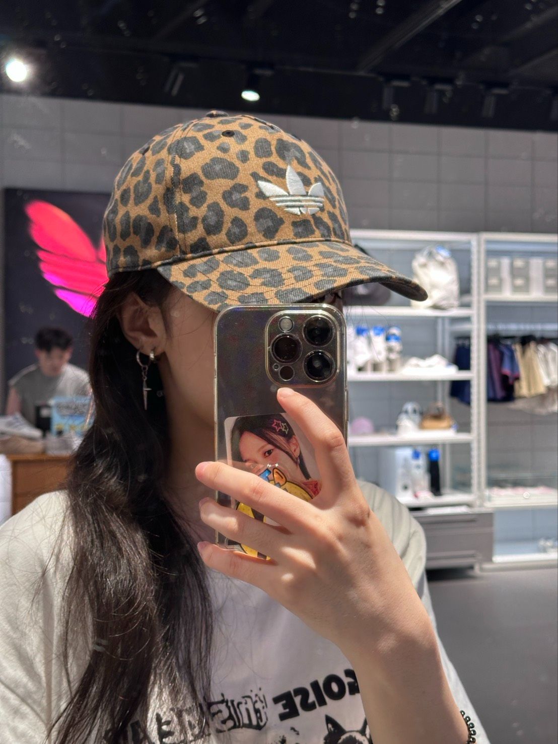 ＜預購＞ADIDAS 鴨舌帽 豹紋