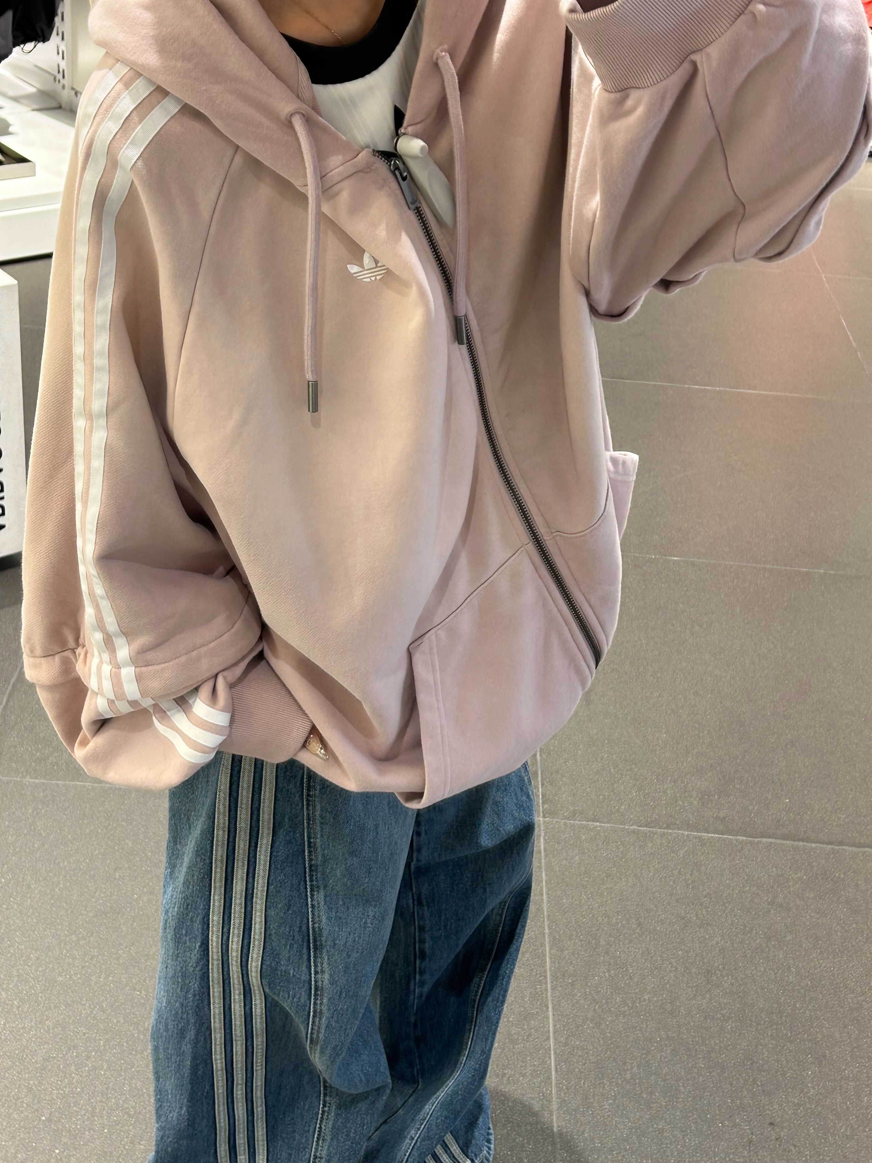 ＜預購＞愛迪達 連帽外套 （袖子可拆式拉鍊）