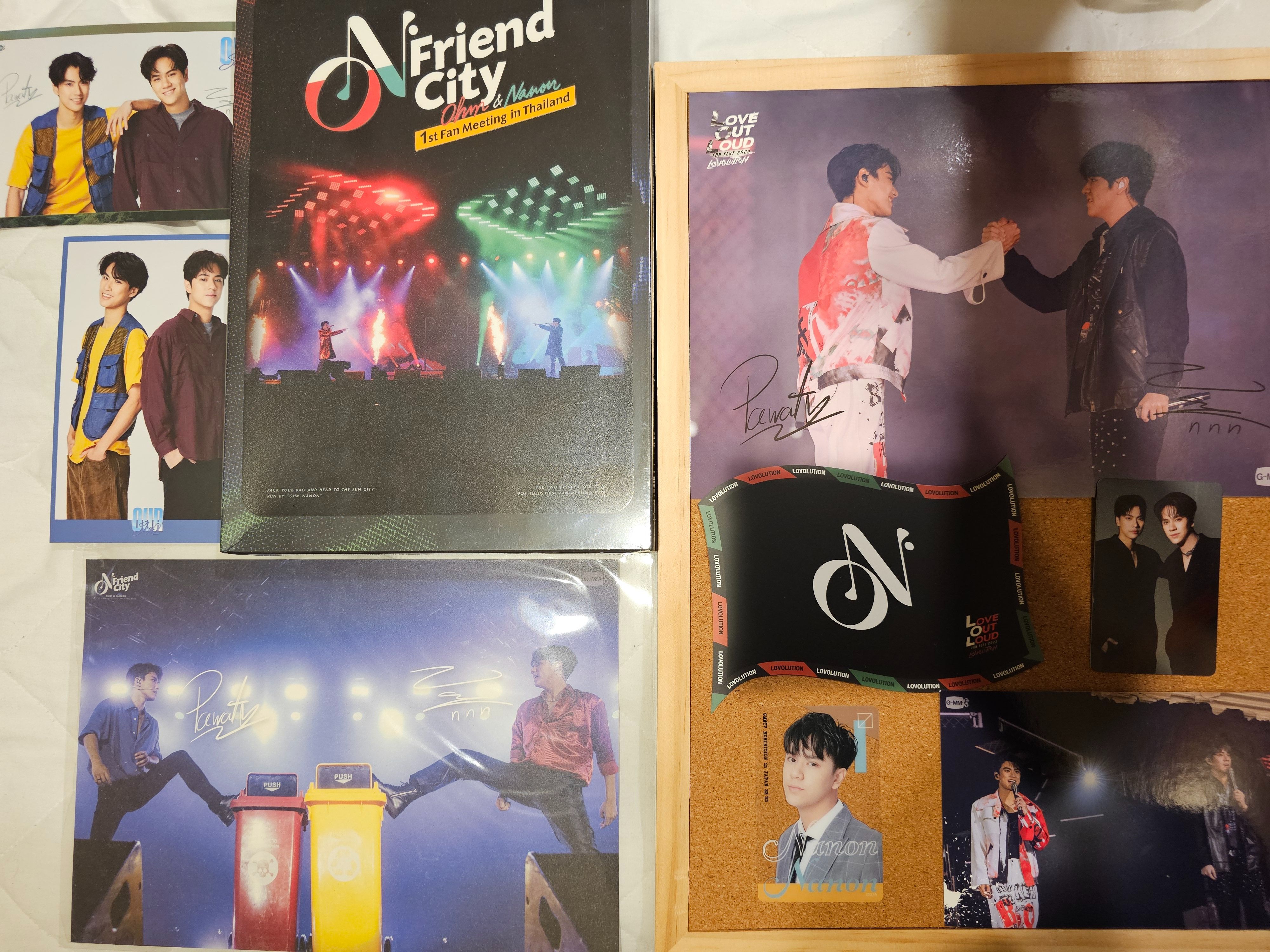 LOL 2023 DVD拆售+ourskyy2 明信片+演唱會DVD-ON